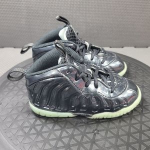 Toddler Sz 7 Black Nike Lil Posite One All Star Sneakers